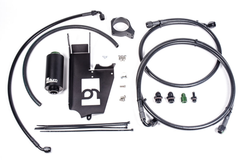 Radium Engineering Fuel Hanger Plumbing Kit EVO 7/8/9 Microglass Filter - 20-0376-05