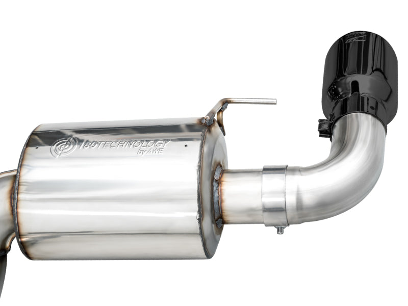 AWE 19-23 BMW 330i / 21-23 BMW 430i Base G2X Touring (Excl. Conv) Axle-Back Exhaust - Diamond Black - 3015-33429
