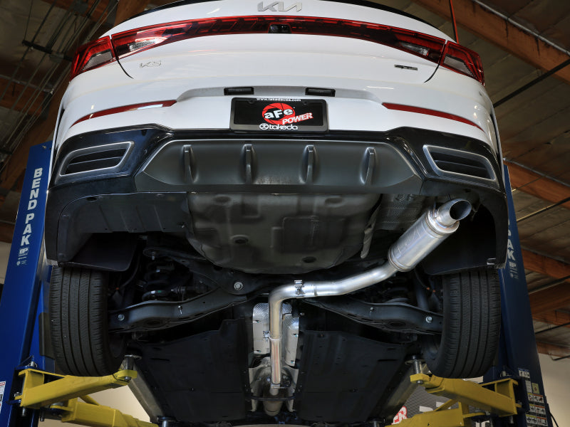 aFe 21-24 Kia K5 Takeda 2.5in 304 Stainless Steel Cat-Back Exhaust System - 49-37041