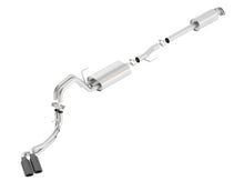 Load image into Gallery viewer, Borla 15-17 Ford F-150 2.7/3.5L V6 / 5.0 V8 2/4WD Black Chrome Angle-Cut Side Exit Catback Exhaust - 140617BC
