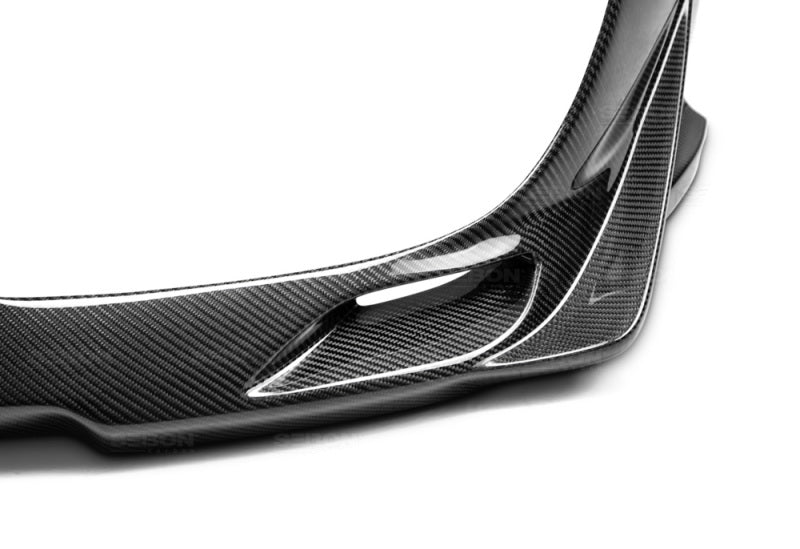 Seibon 04-05 Subaru WRX/STi GD Carbon Fiber Front Lip - FL0405SBIMP-GD