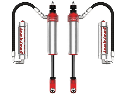 aFe Sway-A-Way 2.5 Front Shock Kit w/Remote Reservoirs for 0-1.5 IN Lifts Ford F-250/F-350 17-24 4WD - 301-5600-14