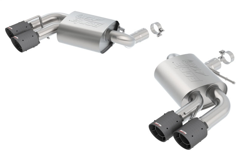 Borla 2016 Chevy Camaro SS V8 AT/MT ATAK Rear Section Exhaust w/o Dual Mode Valves - 11921CFBA