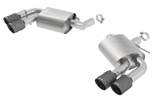 Borla 2016 Chevy Camaro SS V8 AT/MT ATAK Rear Section Exhaust w/o Dual Mode Valves - 11921CFBA