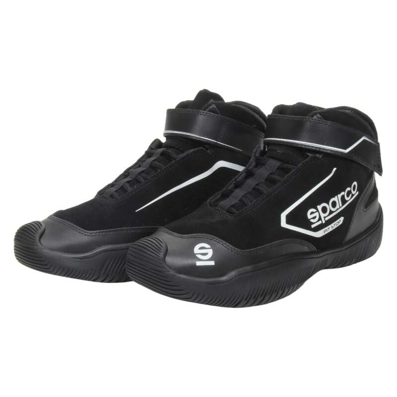 Sparco Shoe Pit Stop 2 Black - Size 11.5 - 0012PS2115NR