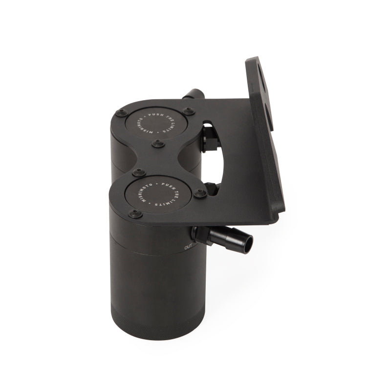 Mishimoto 15-17 Ford F-150 2.7L EcoBoost Baffled Oil Catch Can - Black - MMBCC-F27T-15SBE