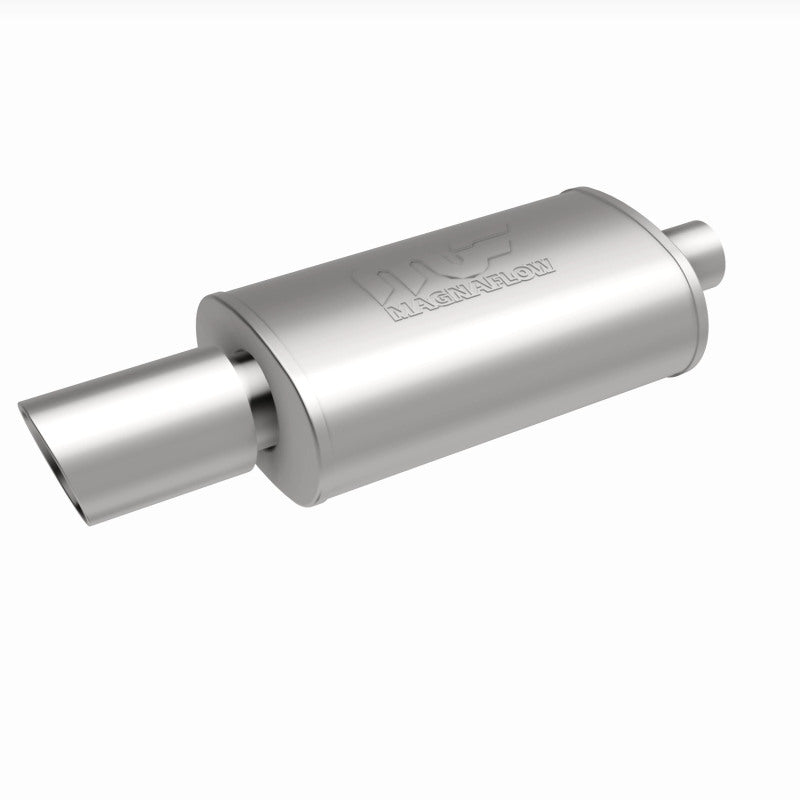 MagnaFlow Muffler W/Tip Mag SS 14X5X8 2.25/4. - 14829