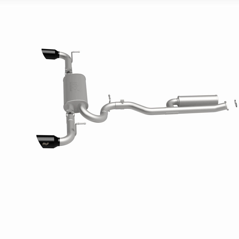 Magnaflow 19-21 Toyota RAV4 Street Series Cat-Back Performance Exhaust System- Dual Rear Exit- Black - 19500