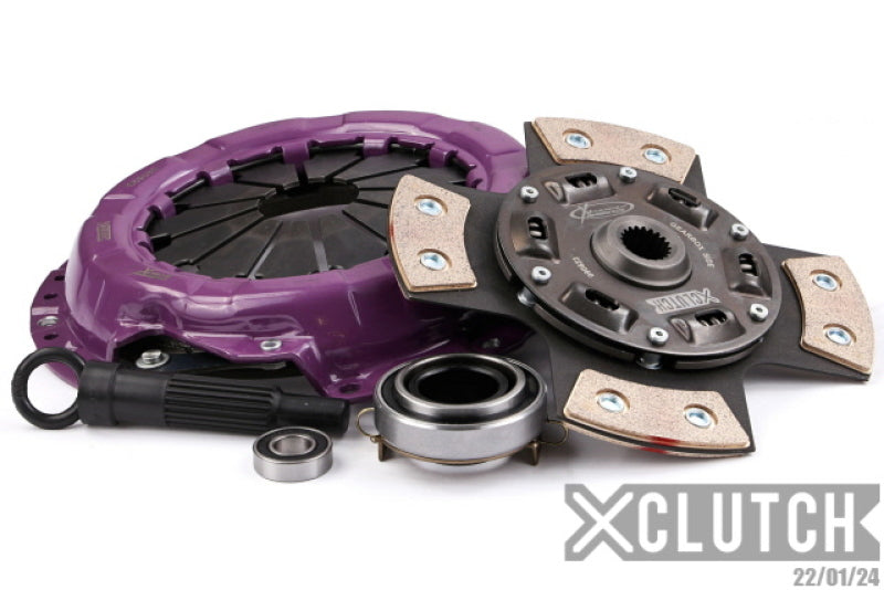XClutch 90-94 Plymouth Laser RS 2.0L Stage 2R Extra HD Sprung Ceramic Clutch Kit - XKMI22010-1R
