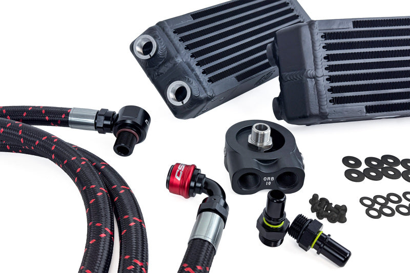 CSF 2023+ Honda Civic Type R FL5 High-Performance Dual Engine Oil Cooler Kit - 8343