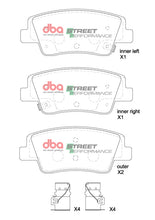 Load image into Gallery viewer, DBA 21-22 Genesis G80 SP Performance Rear Brake Pads - DB15206SP