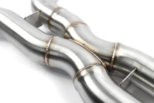 Load image into Gallery viewer, Dinan 24-26 BMW X5 M LCI/X6 M LCI (F95/F96) High Flow X-Pipe Exhaust - 3.25in - Stainless Steel - D660-0103