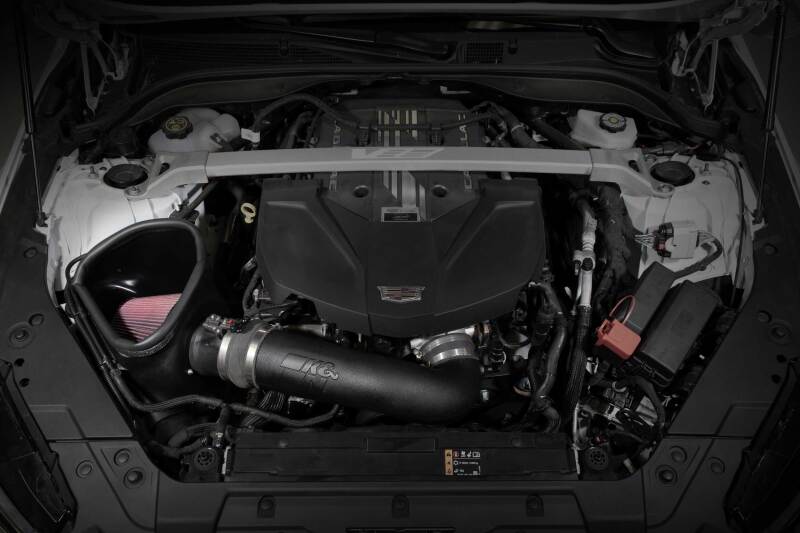 K&N 22-24 Cadillac CT5 6.2L V8 Performance Air Intake System - 63-3121