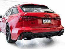 Load image into Gallery viewer, AWE Tuning 21-23 Audi C8 RS6/RS7 SwitchPath Cat-Back Exhaust - Diamond Black Tips - 3025-33776