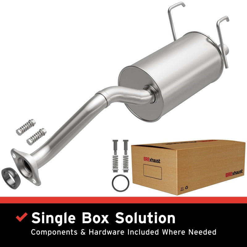 BRExhaust 93-95 Honda Civic Del Sol 1.5L Muffler Kit - 108-0196