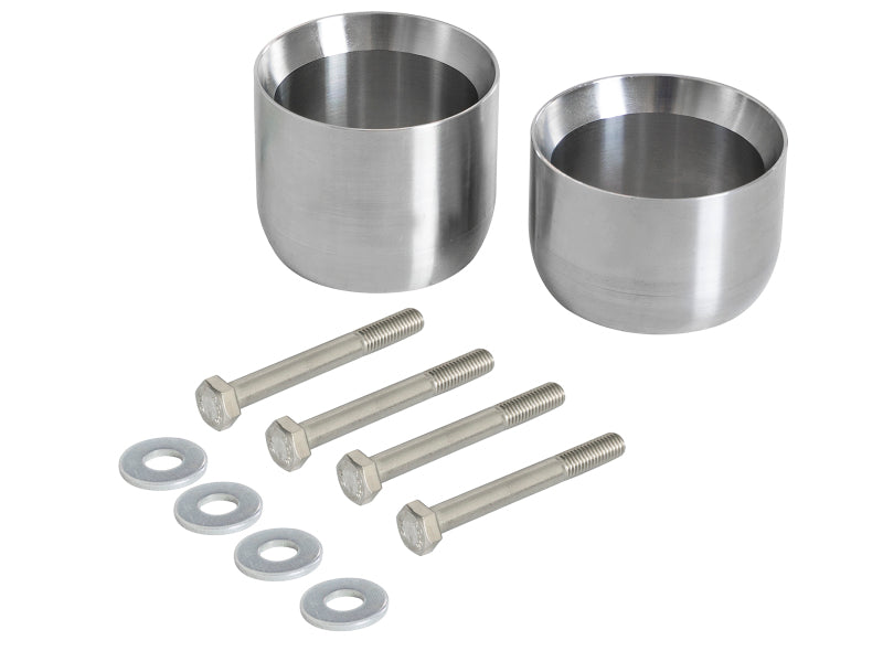 aFe 12-18 Jeep Wrangler (JK) Scorpion Mild-Steel Y-Pipe Exhaust Spacer Kit - 48-90003