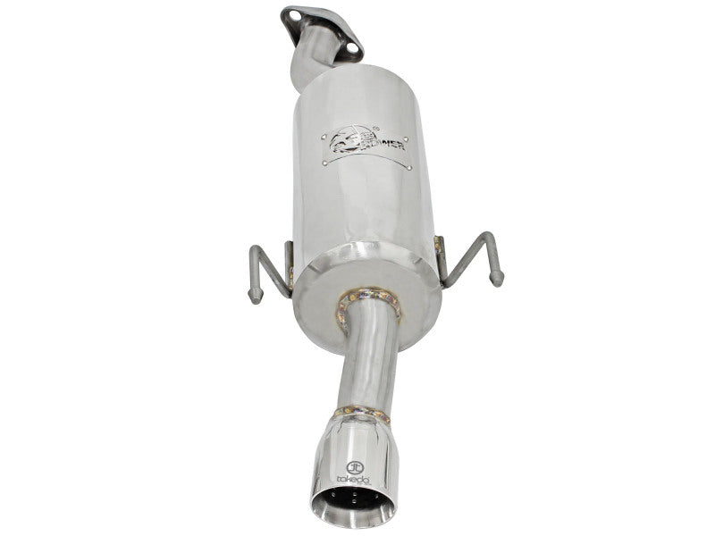 aFe POWER 07-08 Honda Fit L4-1.5L 2in. 304 SS Axle-Back Exhaust System - 49-36611