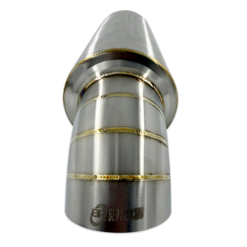 BLOX Racing 3.5in Street Muffler With Turndown Tip - BXEX-00111
