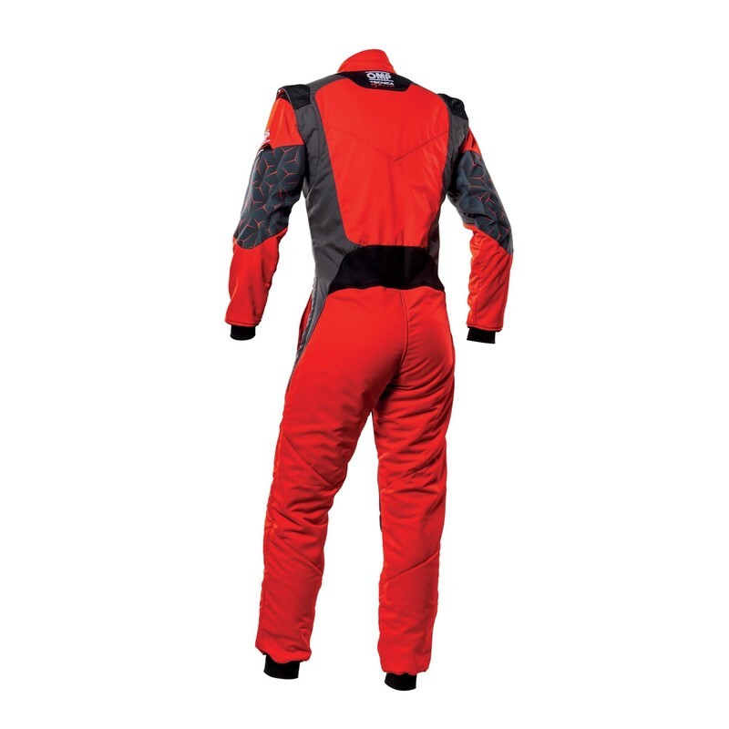 OMP Tecnica Hybrid Overall Fia 8856-2018 Gray / Black Sz 46 - IA0-1864-A01-089-46