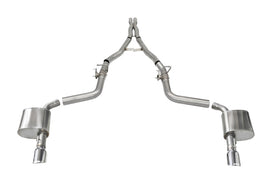 Corsa 15-23 Charger SRT/Hellcat/Redeye 2.75in Valved Catback Dual Rear Exit w/ Single 4.5inPol Tips - 21072
