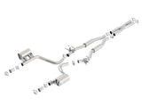 Borla 2015 Dodge Challenger SRT/392 Hemi 6.4L V8 S-TYPE Catback Exhaust w/ Valves Factory Bezel - 140640