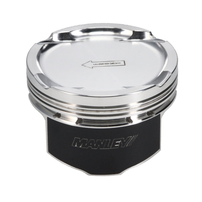 Manley 03-06 EVO VIII/IX 85.5mm Bore-+.5mm Over Size-8.5/9.0 CR Dish Piston Set with Rings - 619005C-4