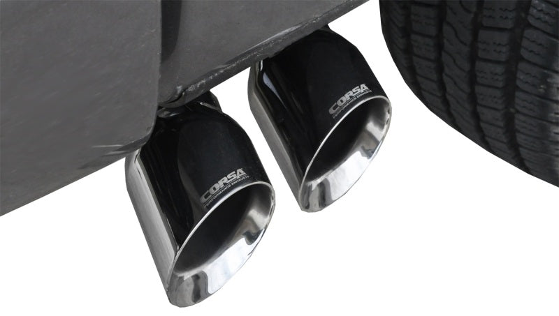 Corsa 2011-2014 Ford F-150 5.0L V8 Polished Sport Cat-Back Exhaust - 14393