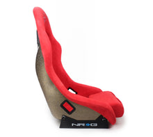 Load image into Gallery viewer, NRG FRP Bucket Seat ULTRA Edition - Medium (Red Alcantara/Pearlized Back) - FRP-303RD-ULTRA