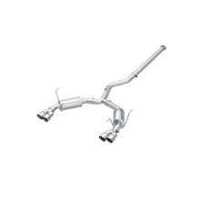 Load image into Gallery viewer, MBRP 2022+ Subaru WRX 3in Cat-Back Dual Split Rear Quad Tips Street Profile Exhaust - S4807304