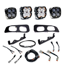 Load image into Gallery viewer, Baja Designs 23-25 Ford SD Squadron Sport/SAE 2.0 Dual Fog Pocket Kit Upfitter (SAE Fog) - Clear - 440031UP