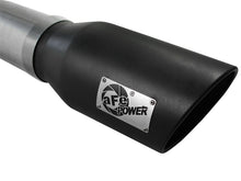 Load image into Gallery viewer, aFe Atlas Exhaust 5in DPF-Back Al Steel 07.5-10 GM Diesel Trucks V8-6.6L (td) LMM (Blk Tip) - 49-04040-B
