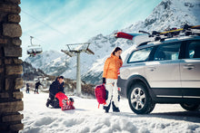 Load image into Gallery viewer, Thule SnowPack M Ski/Snowboard Rack (Up to 4 Pair Skis/2 Snowboards) - Black/Silver - 732401
