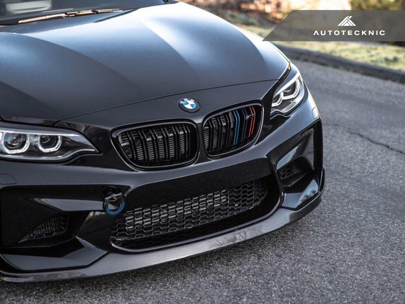 AutoTecknic Carbon Fiber Headlight Trim Set - BMW F87 M2 | M2 Competition | F22 2-Series