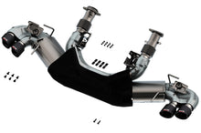Load image into Gallery viewer, Borla 2020 Chevrolet Corvette C8 6.2L ATAK 3in Exhaust System Dual Round Angle Cut Carbon Fiber Tips - 140839CF