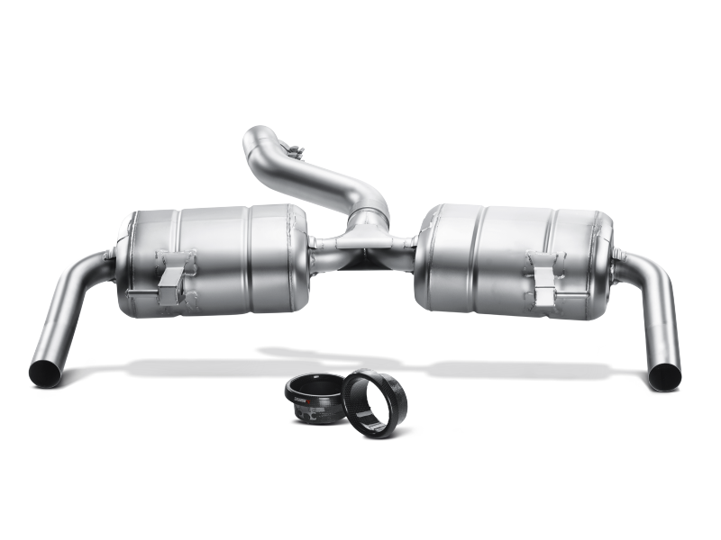Akrapovic 09-12 Renault Clio III RS 0 Slip-On Line (SS) w/ Carbon Tips - MTP-RECL3RSH