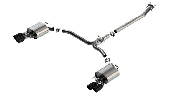 Borla 18-22 Toyota Camry XSE (Except Hybrid) 2.5L i4 AT/MT FWD / 4DR S-TYPE Cat Back Exhaust - 140853BC