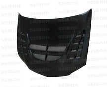 Load image into Gallery viewer, Seibon 03-07 Mitsubishi Evo 8 &amp; 9 CW II Carbon Fiber Hood - HD0305MITEVO8-CWII