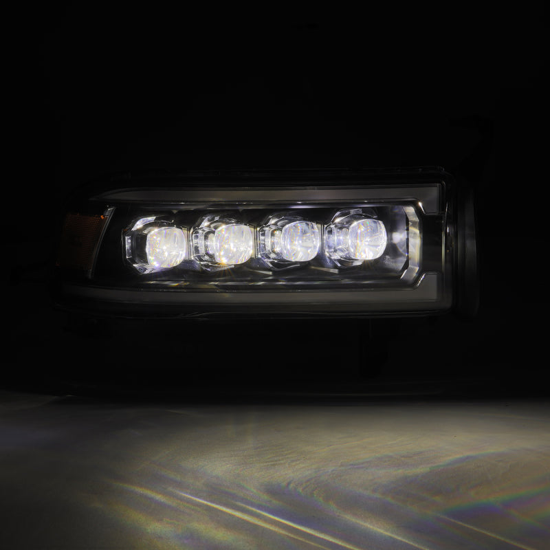 AlphaRex 94-01 RAM 1500 NOVA LED Proj Headlights Alpha-Blk w/Activ Light/Seq Signal/SB DRL - 880352
