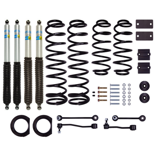 Bilstein 2024+ Jeep Wrangler w/ Front Heavy Load B8 5100 Lift Kit - 2.5in Lift - 53-350527