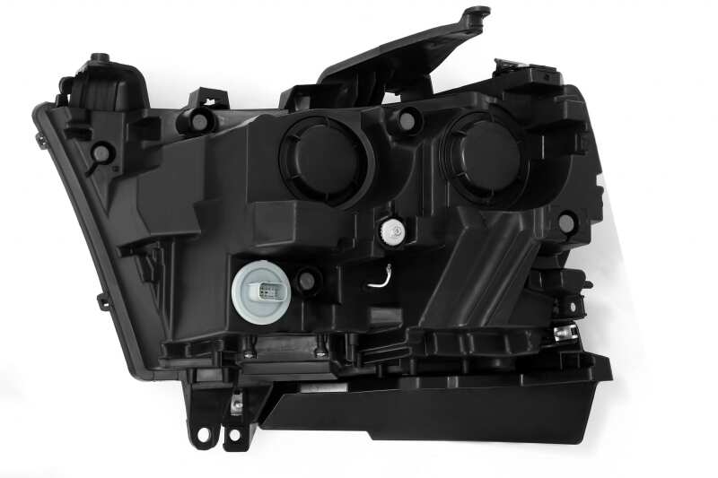 AlphaRex 19-20 Dodge Ram 1500 LUXX LED Proj Headlights Plnk Style Black w/Activ Light/Seq Signal/DRL - 880543