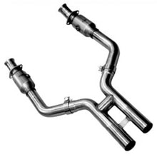 Load image into Gallery viewer, Kooks 05-10 Ford Mustang GT 4.6L 3V Auto/Manual 2 1/2in x 2 1/2in OEM Cat H Pipe Kooks HDR Req - 11313500