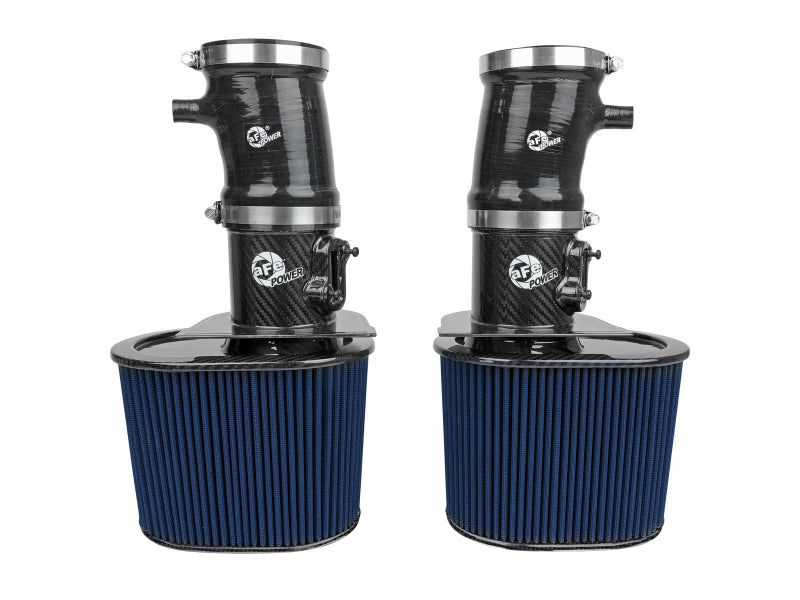 aFe 15-19 Lamborghini Huracan V10-5.2L Track Series Intake System w/ Pro 5R Filter - 57-10012R