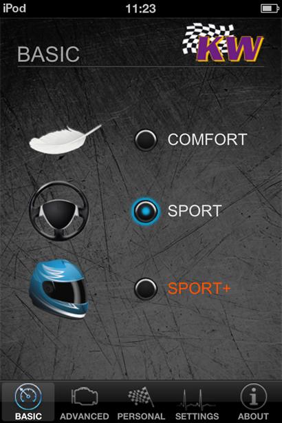 KW Coilover Kit DDC ECU BMW 1-Series Convertible - 39020003