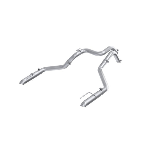 MBRP 24-25 Ford Ranger Raptor 3.0L T304 SS 3in Axle-Back Exhaust - Dual Rear Turn-Down - S5270304