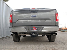 Load image into Gallery viewer, aFe Gemini XV 3in 304 SS Cat-Back Exhaust 15-20 Ford F-150 V6 2.7L/3.5 w/ Black Tips - 49-33123-B