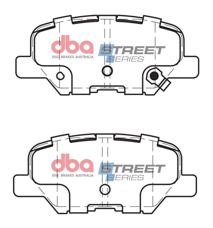 DBA 14-18 Mazda 6 Street Series Rear Brake Pads - DB2294SS