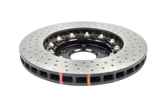 DBA 15-19 Hyundai Sonata (320mm Front Rotor Excl Hybrid) Front 5000 Series Drilled Rotor - DBA52472BLKXD