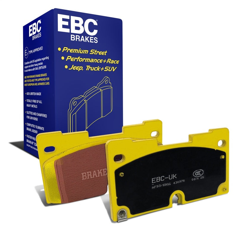 EBC 2019+ Chevrolet Silverado 1500 (2WD) Yellowstuff Front Brake Pads - DP43097R