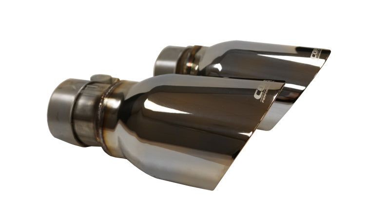 Corsa 2015-2016 Dodge Charger R/T w/ Pursuit Valance 2.5in Inlet / 4in Outlet Polished Tip Kit - 14977