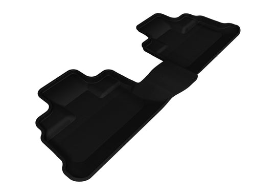 3D MAXpider 2007-2013 Jeep Wrangler JK Unlimited Kagu 2nd Row Floormats - Black - L1JP00321509